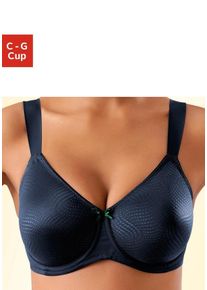 Triumph Große Größen Minimizer-BH Gr. 90C blau für Damen