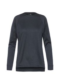 ENDURA Singeltrack Langarmshirt Damen - grau - Gr. XS - Polyester/Elastan