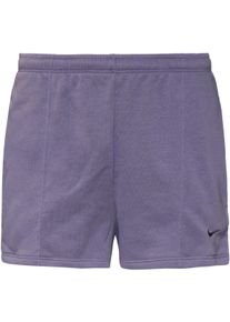 Nike Chill Shorts Damen - lila - Gr. XL - Baumwolle/Polyester