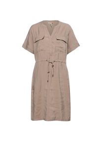 Ragwear Roisa Kurzarmkleid Damen - beige - Gr. XS - Viskose/Polyester