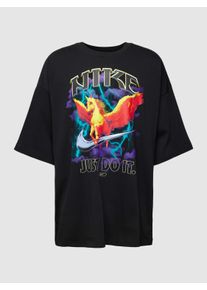Nike Oversized T-Shirt mit Label-Print