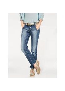 Boyfriend-Jeans HEINE Gr. 34, Normalgrößen, blau (blue stone) Damen Jeans 5-Pocket-Jeans Bestseller