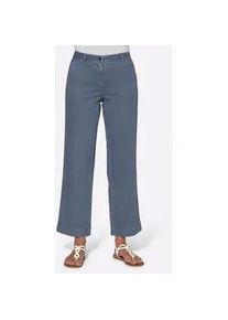 GDW Bequeme Jeans INSPIRATIONEN Gr. 24, Kurzgrößen, blau (rauchblau) Damen Jeans