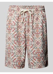 Ellesse Regular Fit Shorts mit Allover-Print Modell 'TAROTO'