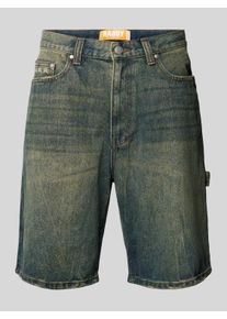 Review Baggy Fit Jeansshorts im 5-Pocket-Design