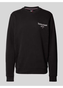 Tommy Jeans Sweatshirt mit Label-Print