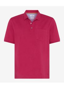 Brax Herren Poloshirt Style PETE, Pink, Gr. L