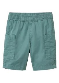 Tom Tailor Jungen Cargo Shorts, grün, Uni, Gr. 110