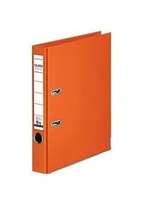 Falken Chromocolor Ordner Schmal DIN A4 50 mm Orange 2 Ringe Kunststoff