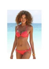 Menabo Push-Up-Bikini BUFFALO Gr. 36, Cup A, rot Damen Bikini-Sets Ocean Blue