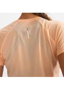 Damen T-Shirt Salomon Cross Rebel SS Tee Apricot Ice S - Lachs - S
