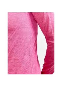 Damen T-Shirt Craft Core Dry Active Comfort Zip Pink - Rosa - S
