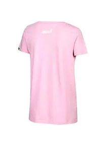 Damen T-Shirt inov-8 Cotton Tee "inov-8" Pink - Rosa - S
