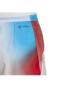 Herren Shorts Adidas Melbourne Ergo Printed Shorts White/Red XL - Weiß - XL