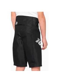 Radhose Kinder 100% R-Core Youth Shorts Black 24 - Schwarz - 24
