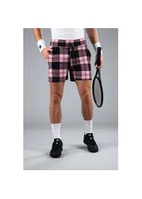 Herren Shorts Hydrogen Tartan Shorts Pink/Black L - Rosa - L