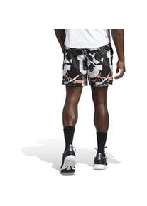 Herren Shorts Adidas Club Tennis Graphic Shorts White XXL - Weiß - XXL
