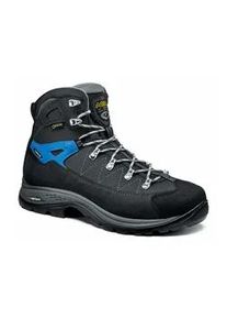 Männer Schuhe ASOLO Finder GV Graphite-gunmetal-sporty blue, UK 12 - grau - UK 12