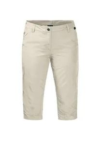 Damen Shorts Jack Wolfskin Kalahari 3/4 Pants Dusty Grey EUR 38 - grau - 38