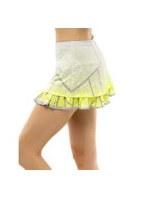 Damen Rock Lucky in Love Take A Pleat Skirt Neon Yellow S - Gelb - S