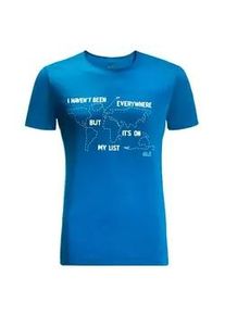 Herren T-Shirt Jack Wolfskin Pack & Go Travel T Blue Pacific XL - Blau - XL