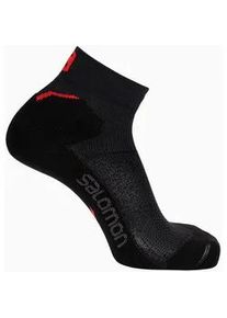 Socken Salomon Speedcross Ankle Ebony - Schwarz - 11 1/2 - 14
