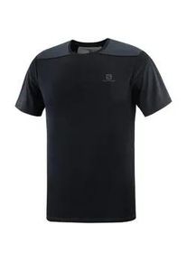 Herren T-Shirt Salomon Outline SS Tee Black XL - Schwarz - XL