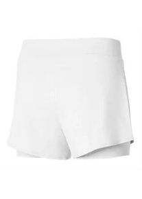 Damen Shorts Mizuno Flex Short White M - Weiß - M