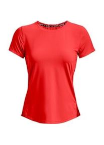 Damen T-Shirt Under Armour Iso-Chill 200 Laser Tee Vermilion-RED S - Rot - S