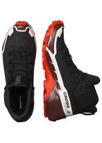 Männer Schuhe Salomon Cross Hike Mid GTX 2Black - grau - UK 10