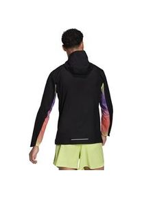 Herren Jacke Adidas Own The Run Colorblock Jacket Black XL - Schwarz - XL