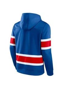 Herren Hoodie Fanatics Mens Iconic NHL Exclusive Pullover Hoodie New York Rangers - Blau - M