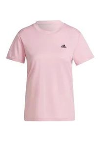 Damen T-Shirt Adidas Aeroready AEROREADY DESIGNED TO MOVE SPORT T-SHIRT XS - Rosa - XS