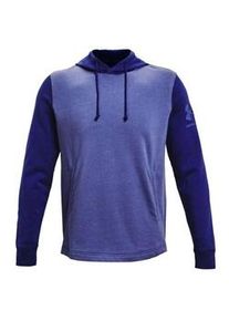 Herren Hoodie Under Armour RIVAL TERRY COLORBLOCK HD M - lila - M