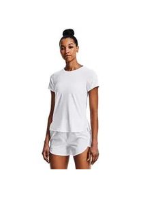 Damen T-Shirt Under Armour IsoChill Run Laser Tee-WHT S - Weiß - S