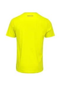 Kinder T-Shirt Head Club Basic T-Shirt Junior Yellow 152 cm - Gelb - 152 cm