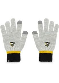 Männer 47 Marke NHL Pittsburgh Penguins Deep Zone Handschuhe '47 GLOVE - grau