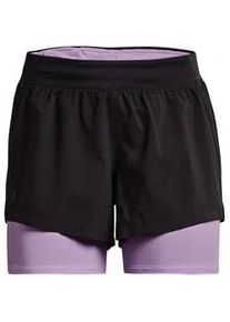 Damen Shorts Under Armour Iso-Chill Run 2N1 Short-GRY L - grau - L