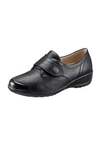 Damen Klettschuh, Hallux Soft by Goldkrone, Gr. 6, schwarz, Glattleder, Lederimitat, klassisch, Schuhe
