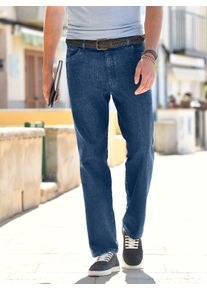 Brühl BRÜHL Herren Dehnbund-Jeans, blau, Gr. 25, unifarben, 78% Baumwolle, 21% Polyester, 1% Elasthan, Jeans