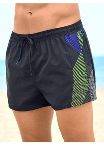 feel good Herren Badehose, schwarz, Gr. 6, Polyester, Badehosen