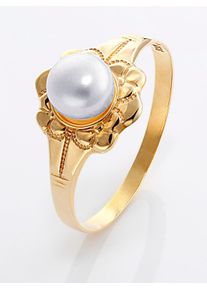 Lady Damen Fingerring, 20, Gold-Metall-Perlen, gold, Gold, Metall, Perlen, Fingerringe