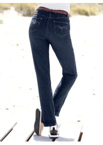 Casual Looks Damen 5-Pocket-Jeans, blau, Gr. 80, unifarben, 78% Baumwolle, 20% Polyester, 2% Elasthan, Jeans