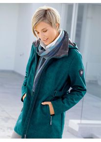Casual Looks Damen Softshelljacke, grün, Gr. 19, unifarben, 94% Polyester, 6% Elasthan, Jacken