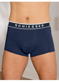 Schiesser Herren Panty, Gr. 5, blau, 95% Baumwolle, 5% Elasthan, Unterhosen