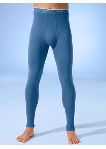 Bugatti Herren Lange Unterhose, Gr. 6, blau, 100% Baumwolle, Unterhosen