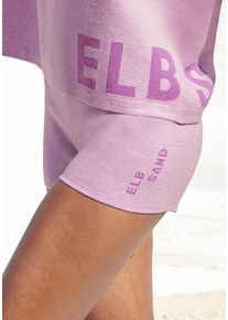ELBSAND Strickhose Rosa Gr. 32/34 für Damen. Mit Logostickerei, Logoschriftzug. Bequem. Nachhaltig.