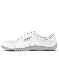 Barfußschuh Leguano "AKTIV" Gr. 40, weiß Damen Schuhe Schnürschuh Sommerschuh Barfußschuh mit ergonomischer Formgebung, Freizeitschuh, Halbschuh,