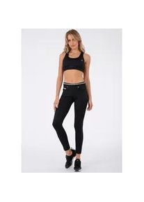 Leggings Freddy "NOW SKINNY YOGA" Gr. S (36), N-Gr, schwarz Damen Hosen mit umschlagbaren Taillenbund