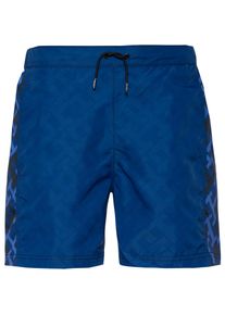 Tommy Hilfiger Sf Medium Drawstring Print Badehose Herren - blau - Gr. S - Polyester